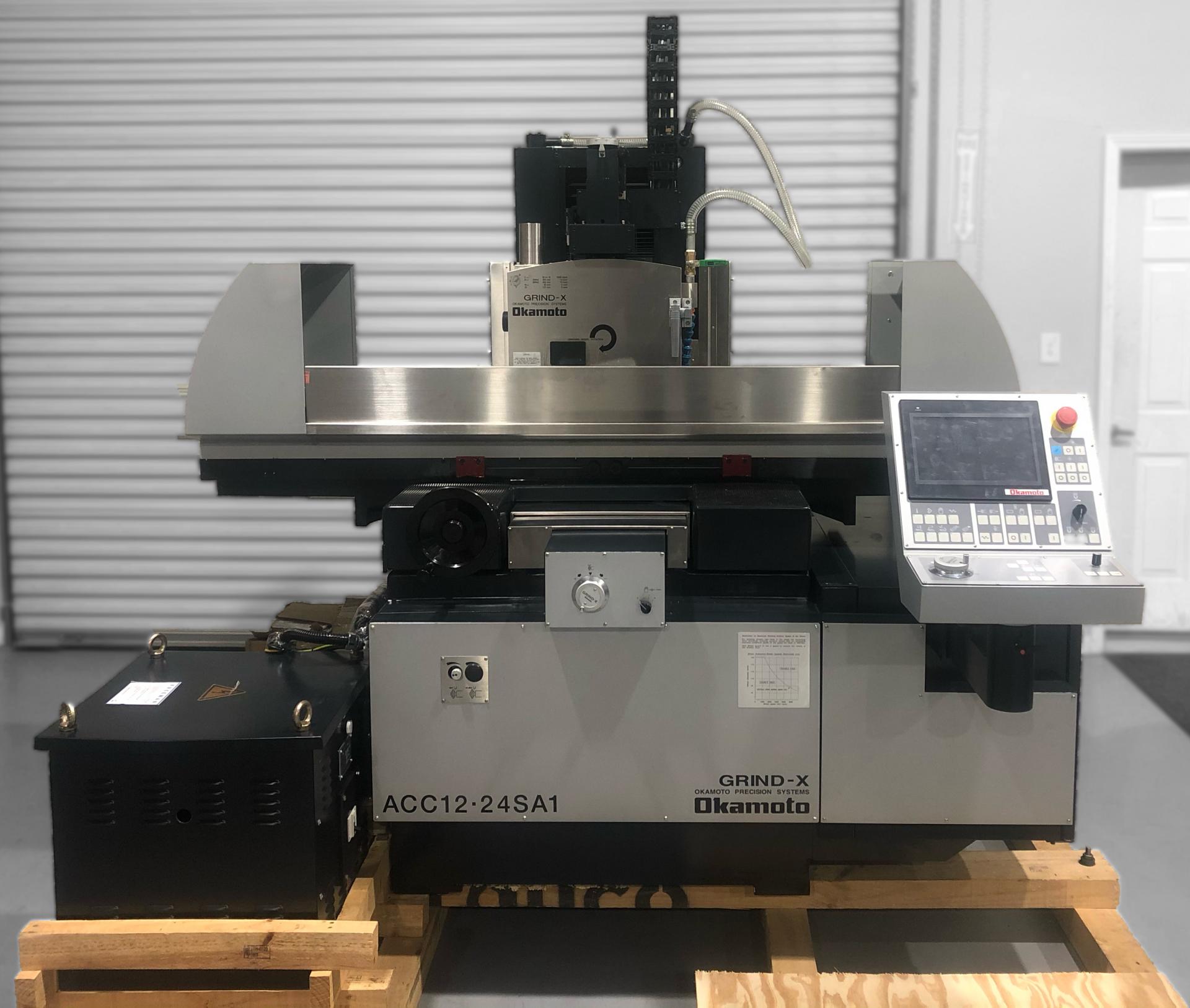 FLINT STOCK - OKAMOTO ACC-12-24SA1 PRECISION SURFACE GRINDING MACHINE