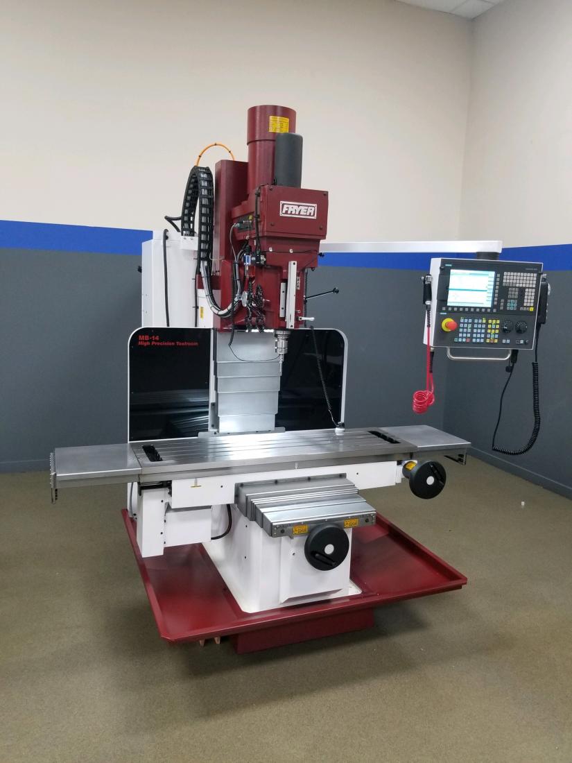 FLINT STOCK - FRYER MB-14Q CNC BED MILL